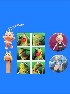 Kermit and Miss Piggy Five Item Bundle